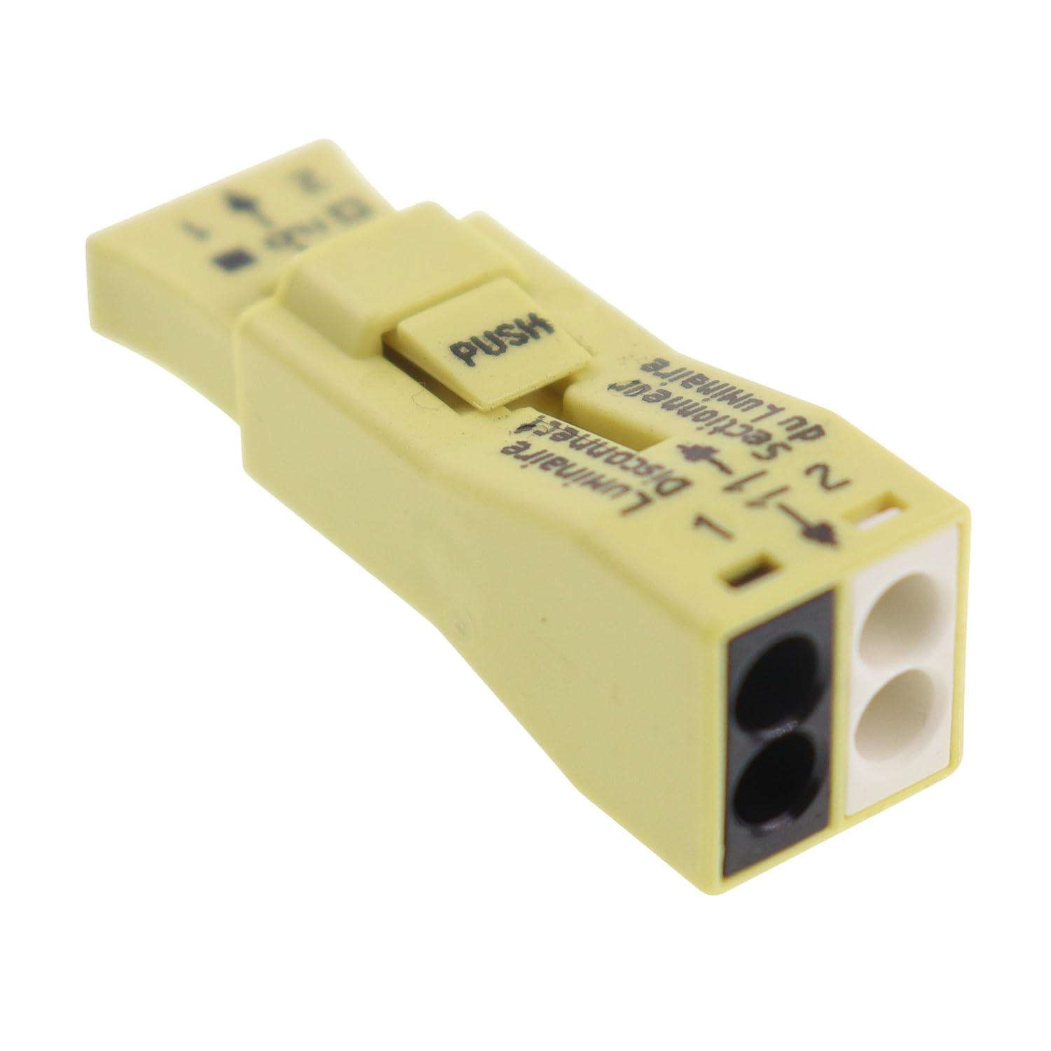 Wago 873-902 LUMI-Nuts Push WIREConnector for Luminaire Disconnect 2500 PK