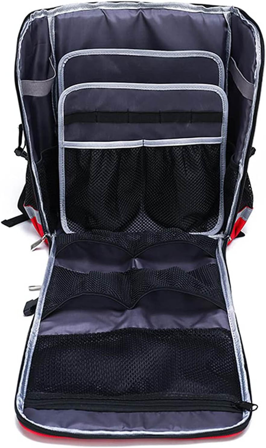 Large Haversack Bag First Aid Kit, Responder, Medical Supplies Empty, Compact Emergency Survival Trauma Medicine Storage Case