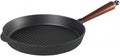 Skeppshult Traditional Beech Round Grill Pan, 11 inch