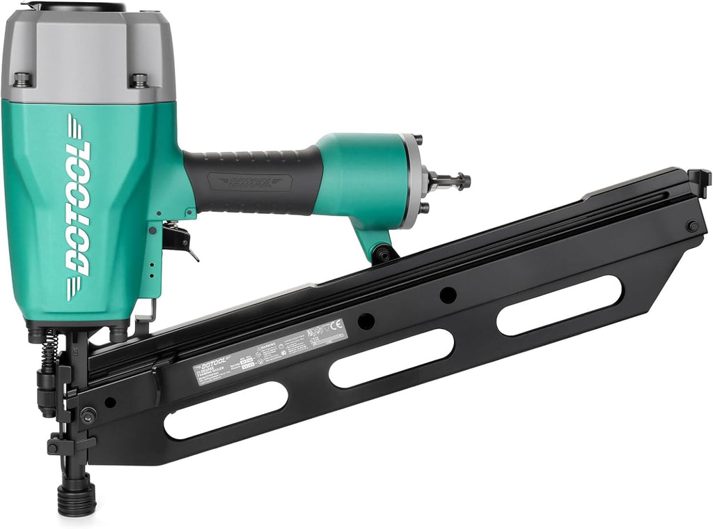 DOTOOL Framing Nailer, Framing Tool for 21 Degree 2-Inch to 3-1/2-Inch Plastic Collated Nails,Professional Pneumatic Nailer for Flooring, Roof Decking