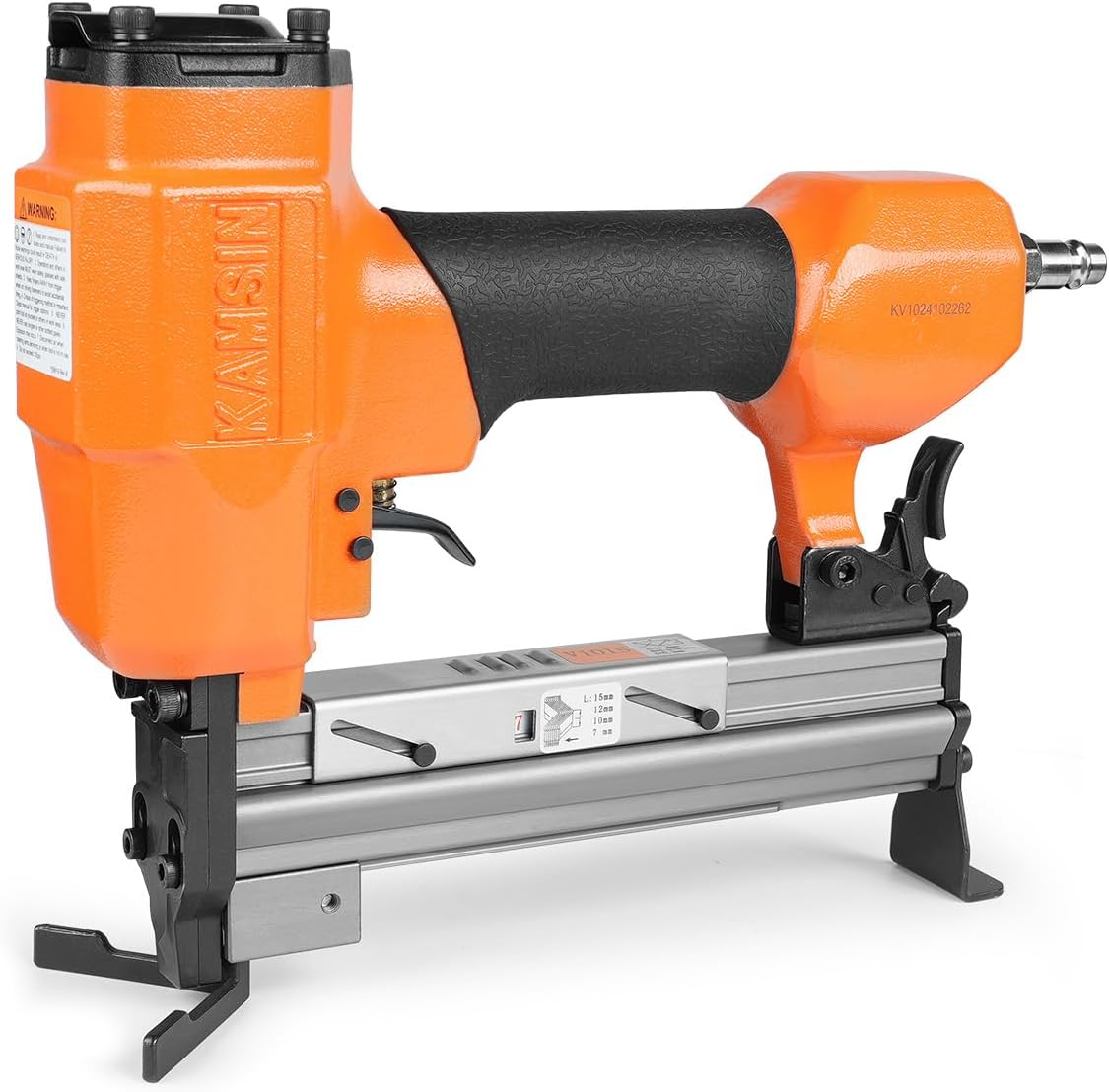 V1015 30 Gauge Pneumatic Picture Frame Nailer, 13/32-Inch Crown V Nailer, 3/16-Inch to 19/32 -Inch Length V-nails Picture Frame Joiner V Nail Gun For Picture Frames