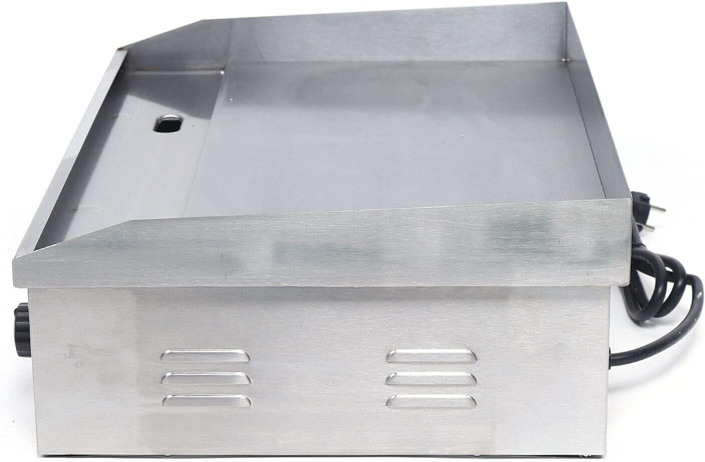 TFCFL Electric Countertop Flat Top Griddle,3KW Commercial Grill Griddle Stove with Adjustable Temperature Control£¬Stainless Steel Teppanyaki Gril for Kitchen