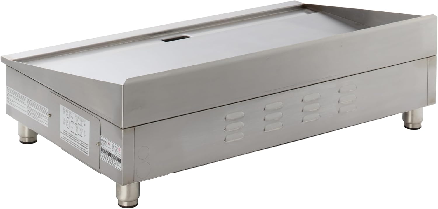 Winco Commercial-Grade Electric Griddle, 36'