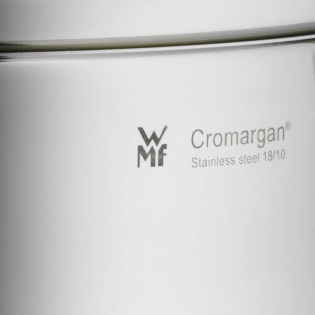 WMF Serving pan uncoated Ø 24cm Profi Made in Germany Pouring Rim Stainless Steel Handle Cromargan Stainless Steel Suitable for Induction Dishwasher-Safe