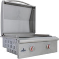 Blaze LTE+ 30-Inch Propane Gas Griddle with Lift-Assist Hood | Dual 15,000 BTU Burners | 8mm Reinforced Griddle Surface | Front Grease Management | Stainless Steel Construction BLZ-GRIDDLE-LTE3-LP