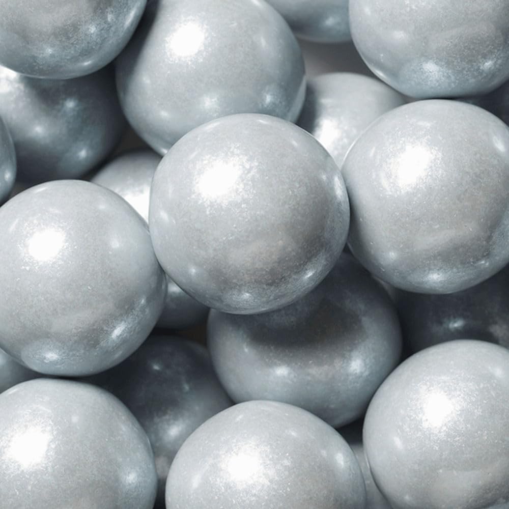Silver Deluxe Bulk Candy Buffet Mix Including Chocolates, Buttermints & More Wrapped Assorted Treats - Ideal For Dessert Tables And Party Displays (9.5lbs)