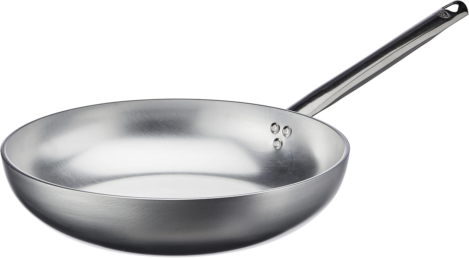 Pentole Agnelli ALMR1111B32 Countersunk Radiant Pan High, Aluminum 5 mm, 32 cm
