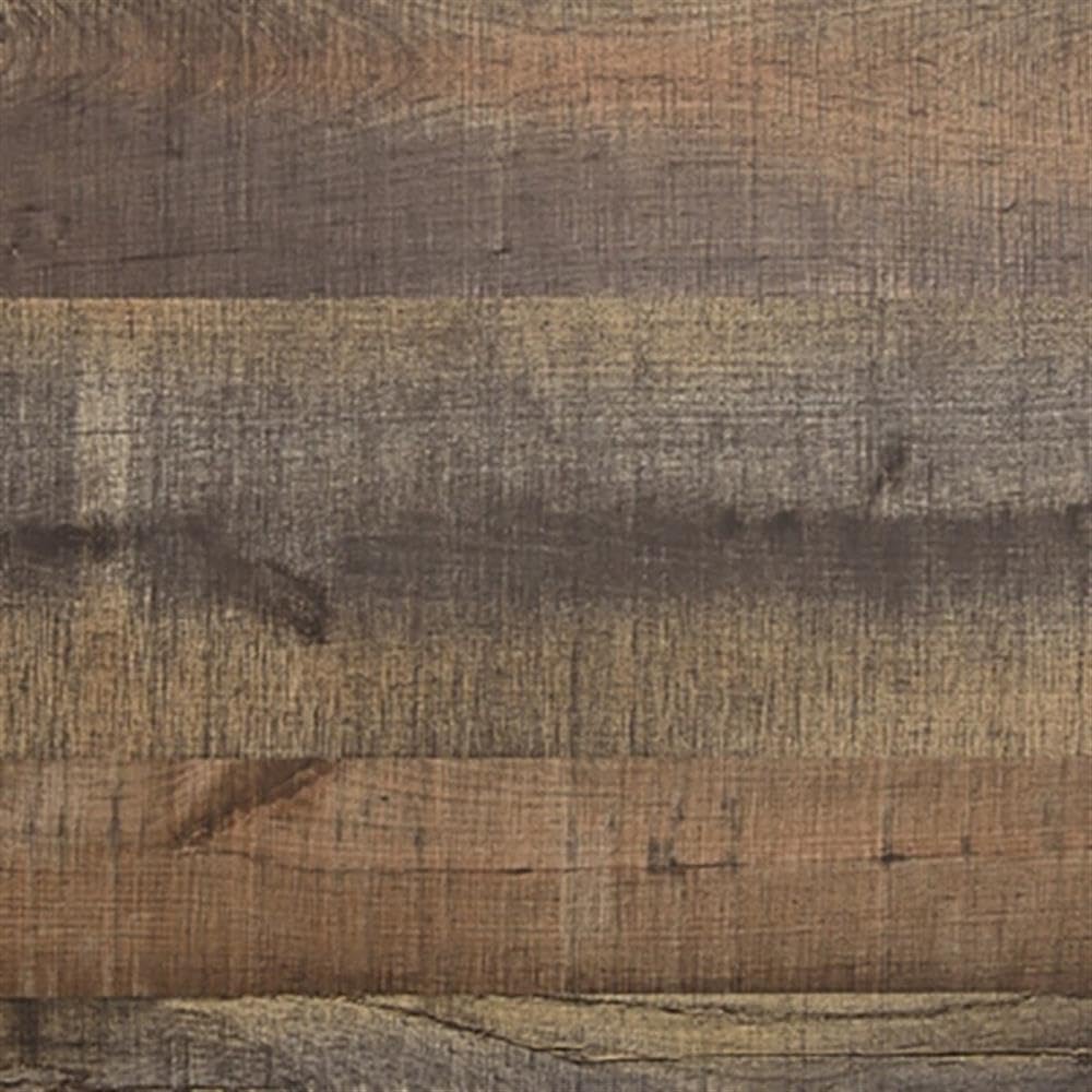 BOWERY HILL Farmhouse Wood Full Size Panel Bed, Brown Finish, 53.82' H x 57.32' W x 82.99' D, Includes Headboard, Footboard, Rails, Wooden Slats, Indoor Bedroom Platform Bed Frame