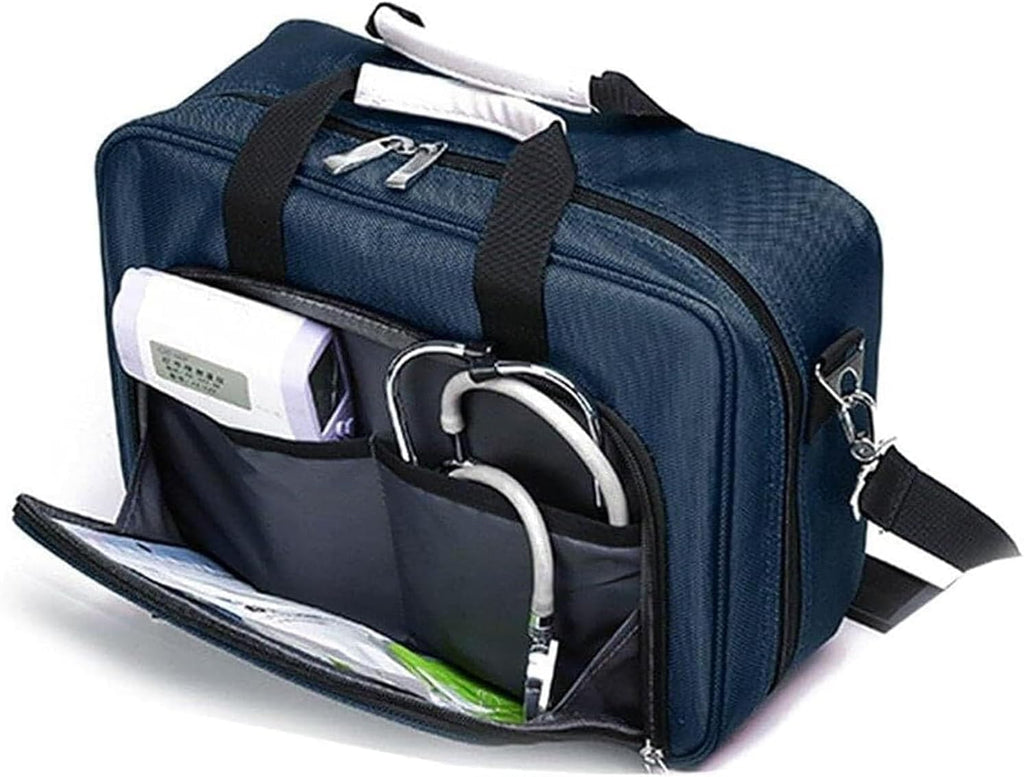 First Responder Bag Empty, Portable Emergency Medical Kit,Waterproof Medicine Storage Bag