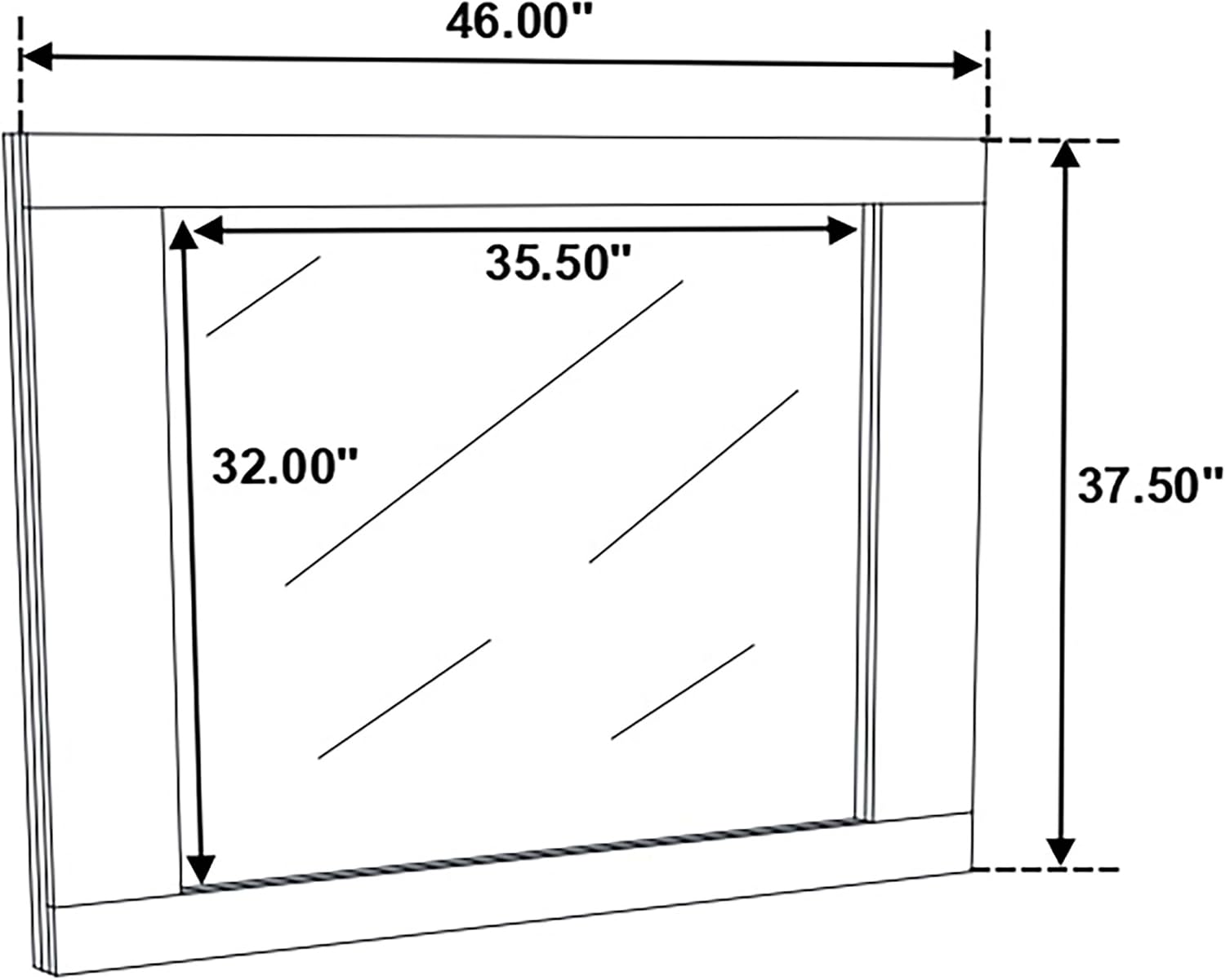 Coaster Home Furnishings Felicity Contemporary 6-Piece Bedroom Set Queen Size Panel Bed Frame 51-inch Headboard White High Gloss 203501Q-S6
