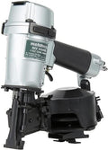 Metabo HPT Roofing Nailer, Pro-Preferred Pneumatic Power Nailer in Roofing Tools, Pneumatic Roofing Nailer for Asphalt Roofing Shingles, Nailer 16 Degree 7/8″ to 1-3/4″ Roofing Nails, NV45AB2