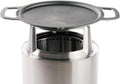 Solo Stove Ranger Griddle + Hub, Cast Iron Cookware with Stainless steel Hub for 6.5' Elevation, Addition to Ranger fire pit, Weight: 14.5lbs, Cooking surface diameter 14.25'