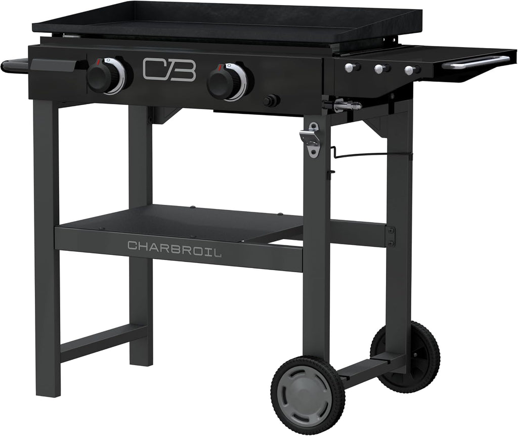 Charbroil 28' Performance Series 2-Burner Propane Gas Griddle with Cart, Black - 463459924