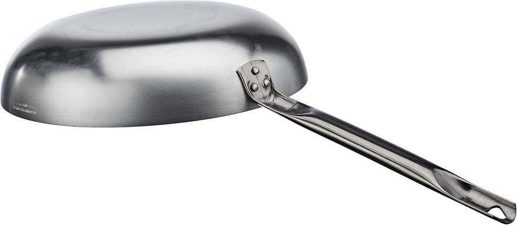 Pentole Agnelli ALMR1111B32 Countersunk Radiant Pan High, Aluminum 5 mm, 32 cm