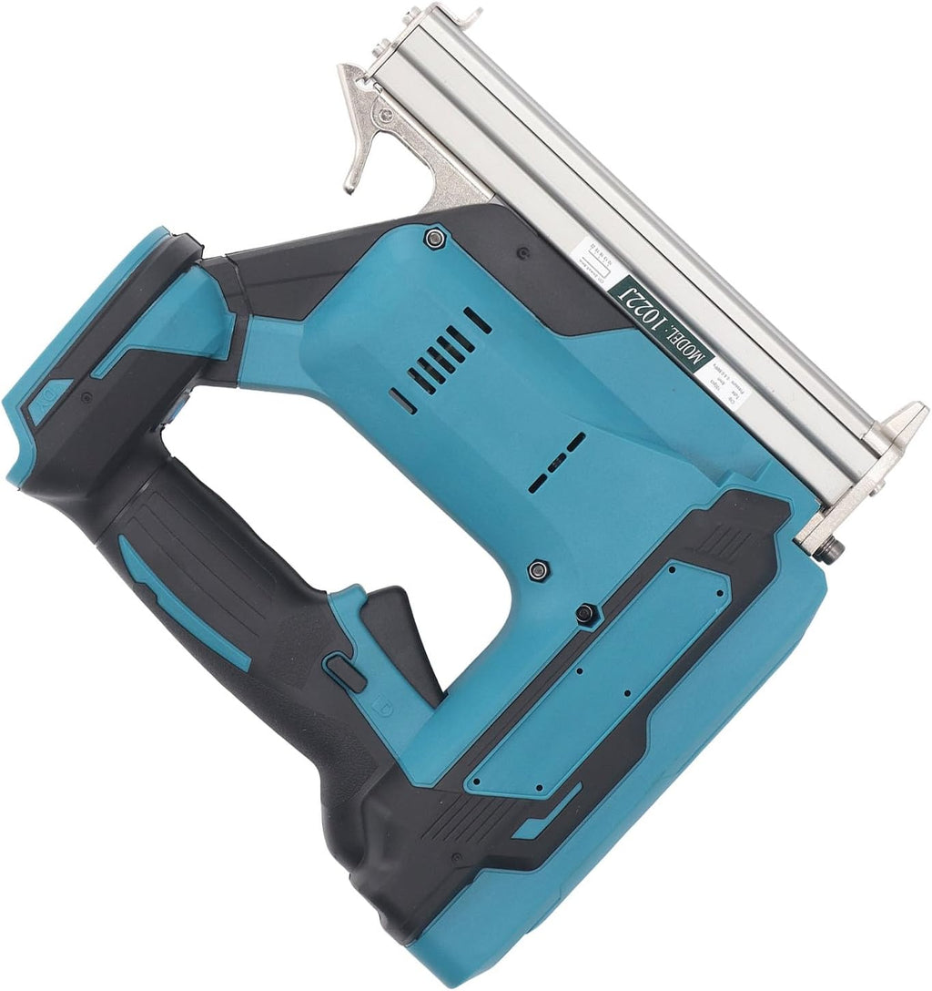 Cordless Brad Nailer, 0.4-0.8MPa Compact Battery Powered Electric Nailer, Framing with Arrow Storage Box/Cover Box/Cover for 10-30MM Straight Nail Home Woodworking Projects