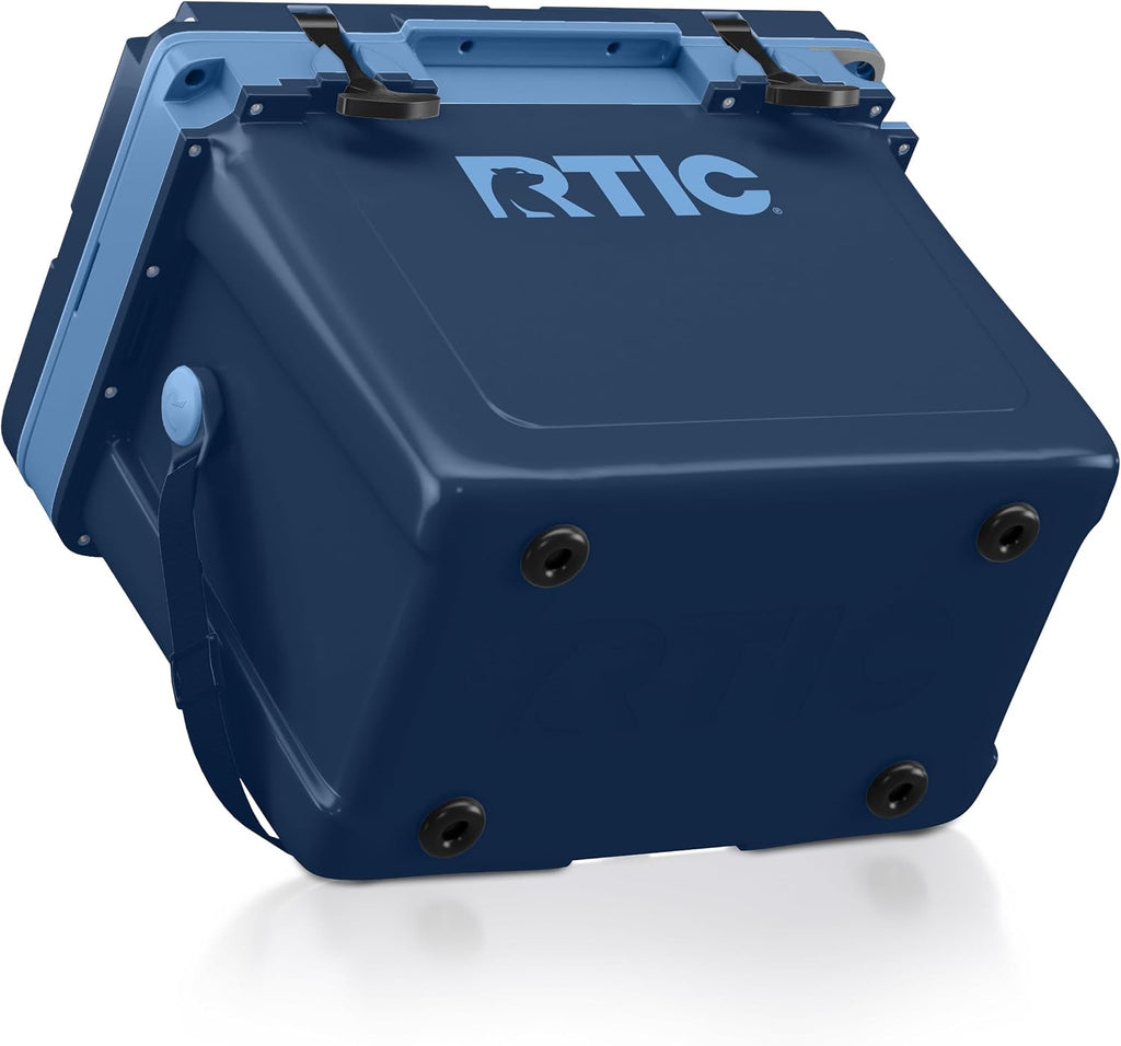 RTIC Ultra-Light Hard Cooler Insulated Portable Ice Chest Box for Drink, Beverage, Beach, Camping, Picnic, Fishing, Boat, Barbecue, 30% Lighter Than Rotomolded Coolers