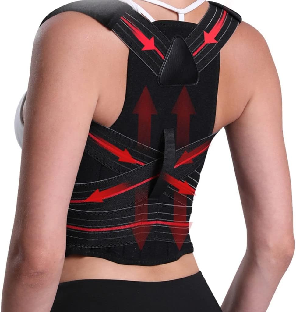 Adjustable Corrector Back Support Shoulder Brace Correction Spine Postural Fixer Tape