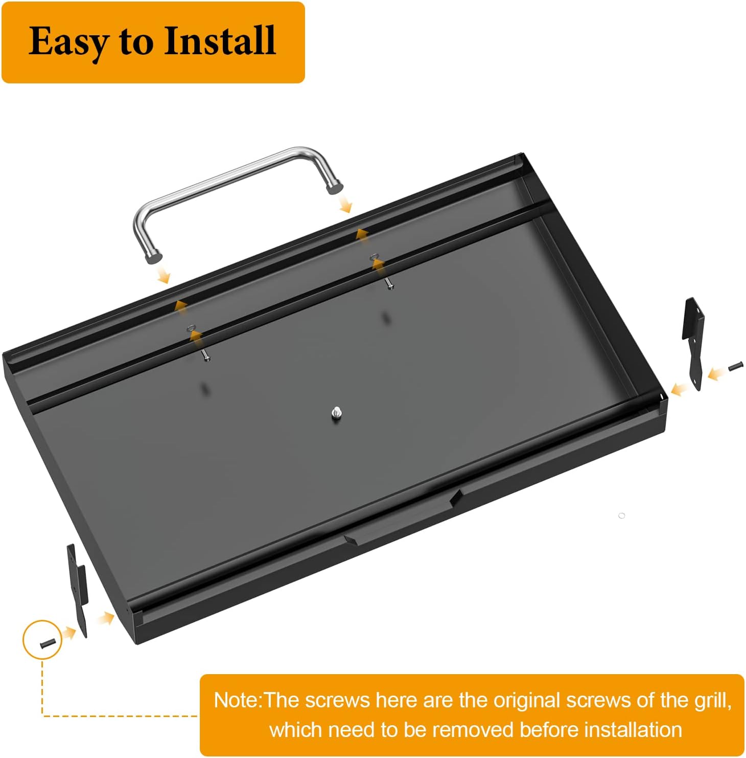 Hinged Lid for Blackstone 36 Inch Griddle Grill,Griddle Hard Cover Hood-BBQ Accessories for Blackstone 36' Griddle 1554 1818 1825 1836 1863