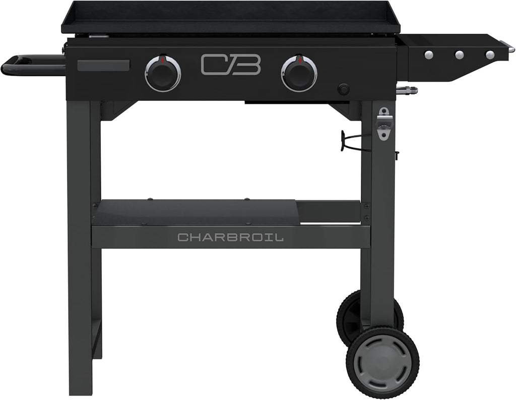 Charbroil 28' Performance Series 2-Burner Propane Gas Griddle with Cart, Black - 463459924