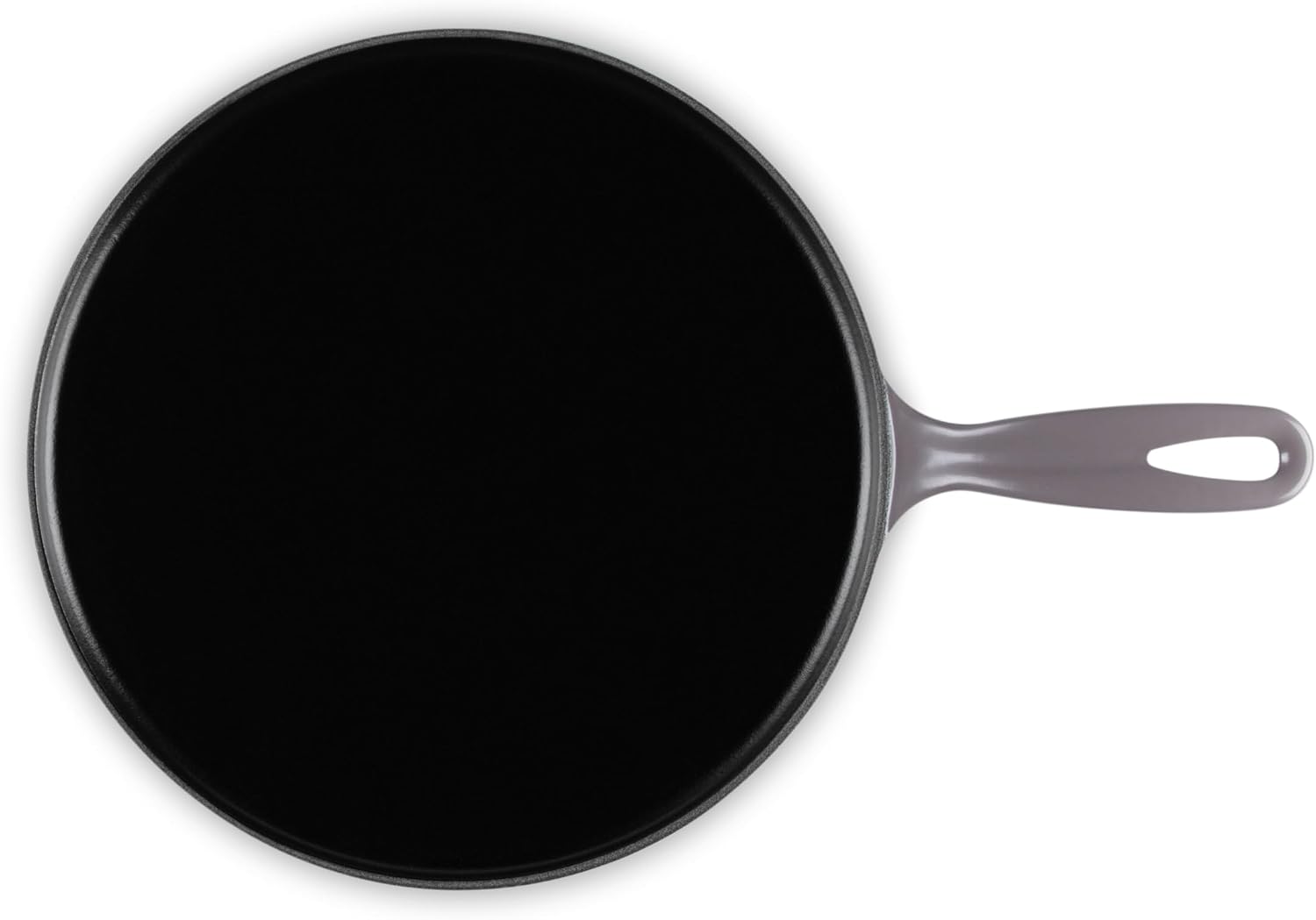 Le Creuset Enameled Cast Iron Traditional Round Crepe Pan, 10.25', Oyster