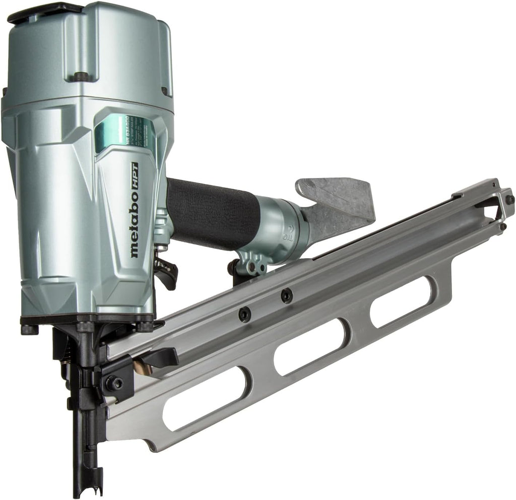 Metabo HPT Framing Nailer | High Grade Aluminum Magazine | Pneumatic | Framing Nails 2-Inch to 3-1/4-Inch | Rafter Hook | NR83A5(S1)
