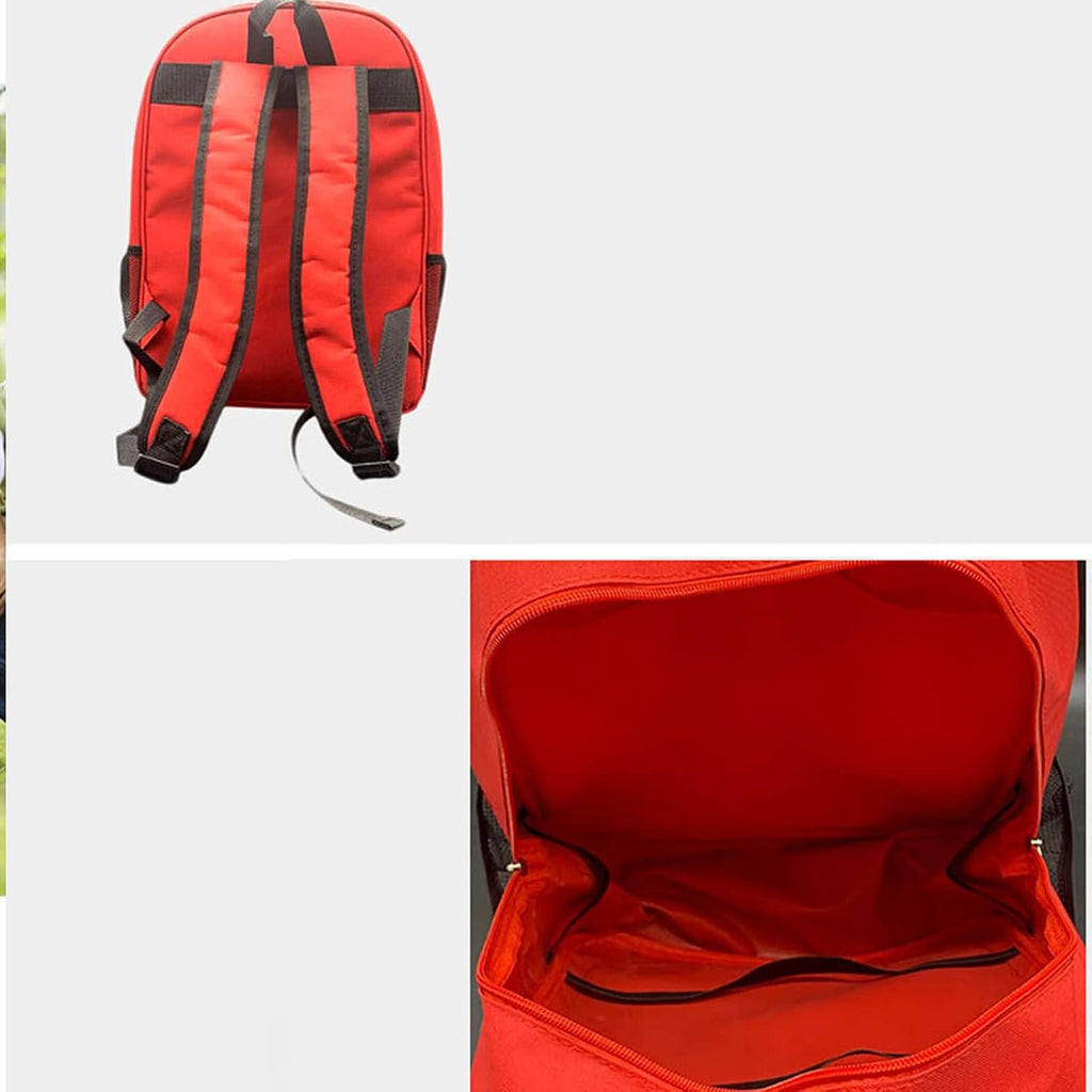 Large Haversack Bag First Aid Kit, First Aid Kit Haversack Bag, Hard Protective Large Medicine Storage Case with Portable Shoulder Strap for Home Car Travel Camping and Outdoor Activities