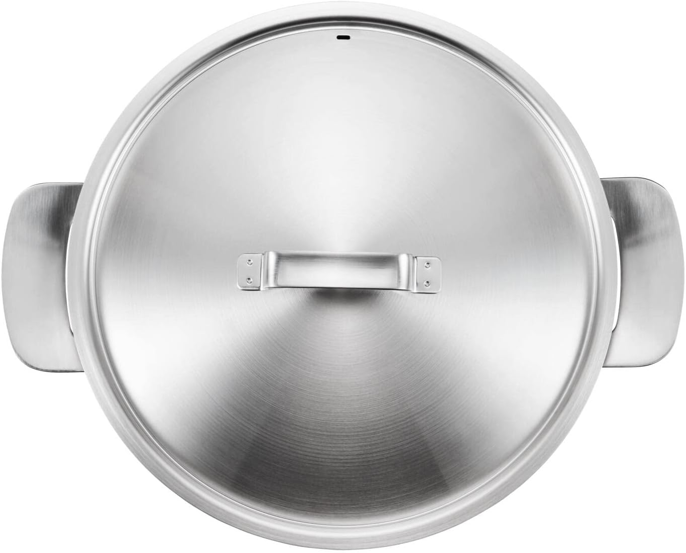 Fiskars Sauté Pan with Lid, Diameter 28 cm, Non-Stick, Suitable for All Cookers, Recycled Stainless Steel, Silver, 1064749