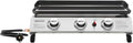 Royal Gourmet PD1300 3-Burner Portable Propane Gas Grill Griddle, 26,400 BTU Table Top Griddle for Outdoor Cooking, Camping, Tailgating, or Picnics, Silver