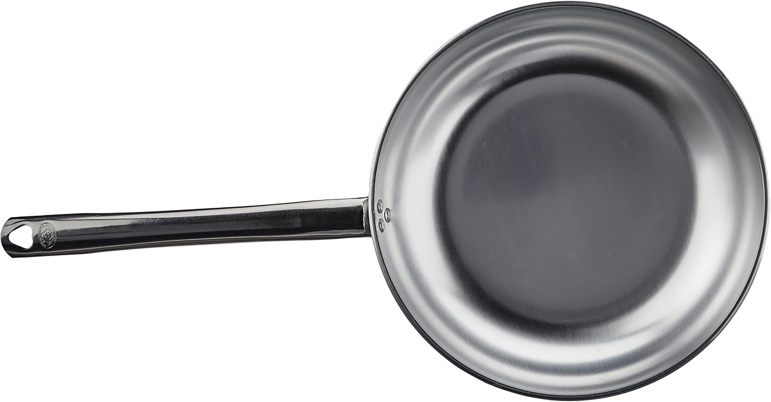 Pentole Agnelli ALMR1111B32 Countersunk Radiant Pan High, Aluminum 5 mm, 32 cm