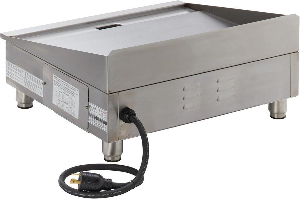 Winco Commercial-Grade Electric Griddle, 24'