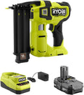 RYOBI P322 ONE+ HP 18V 18-Gauge Brushless Cordless AirStrike Brad Nailer Kit with Battery and Charger (Bulk Packaged)
