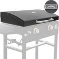 Griddle Lid for Blackstone 28in Griddle 1517 5857 Griddle Hood for Omnivore 1883 2147 2287 2206 2269 Powder Coated Steel with Stainless Steel Handle Flat Top Grill Cover for Blackstone 28in Griddle