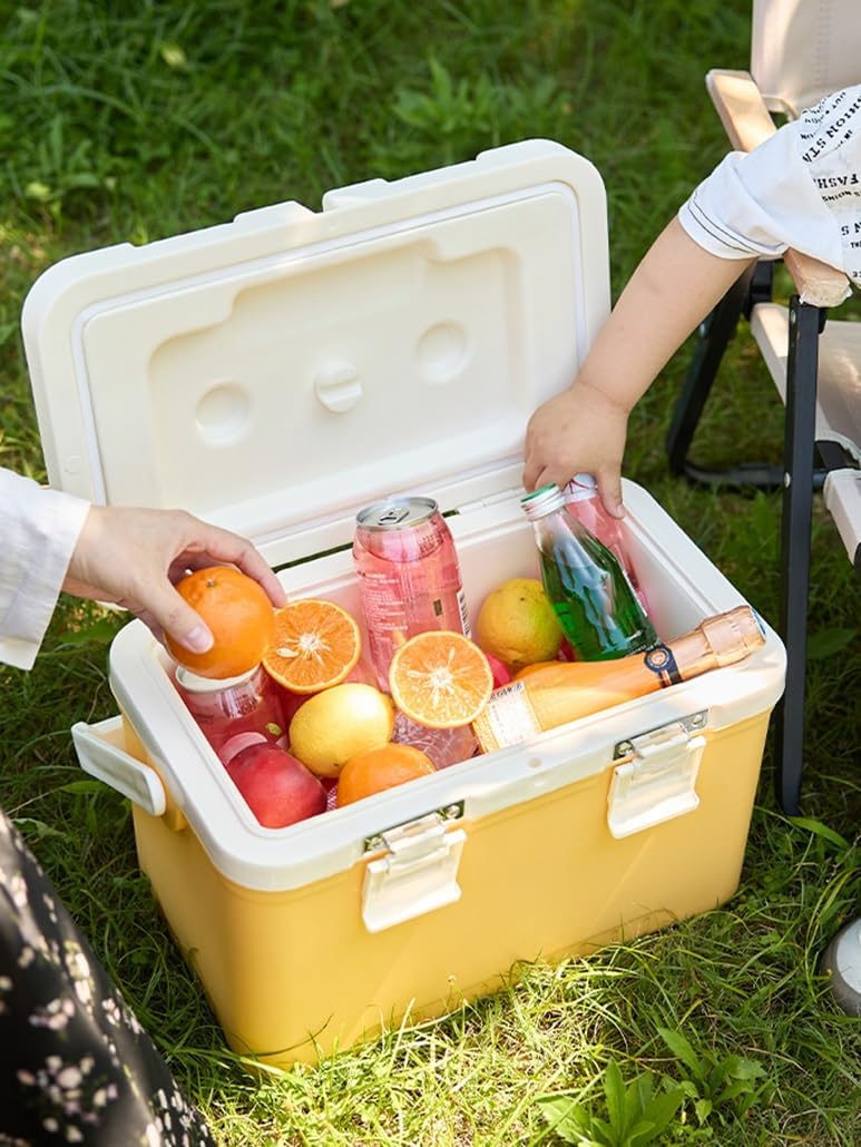 6/14/23 Qt Insulated Portable Cooler, Ice Chest Box Hard Shell Lunchbox Cooler with 48 H Ice Retention for BBQ Camping Pincnic