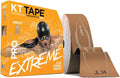 KT Tape PRO Extreme, Synthetic Jumbo Kinesiology Athletic Tape, 125 Foot Uncut Roll, Titan Tan