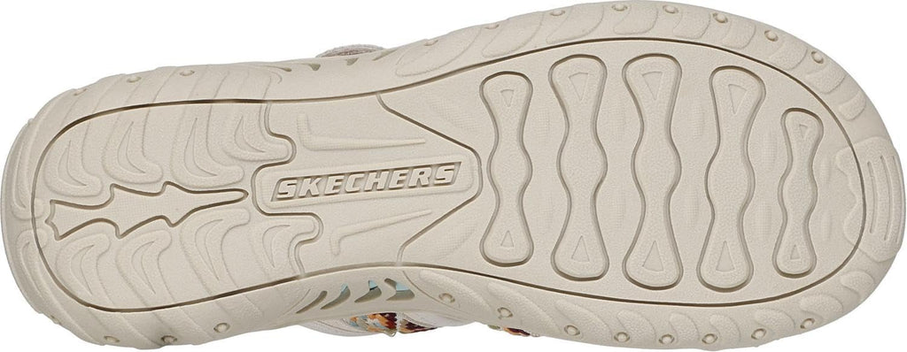 Skechers - Womens Reggae - Day-Dreamers Sneakers, Color Natural/Multi, Size: 10 M US