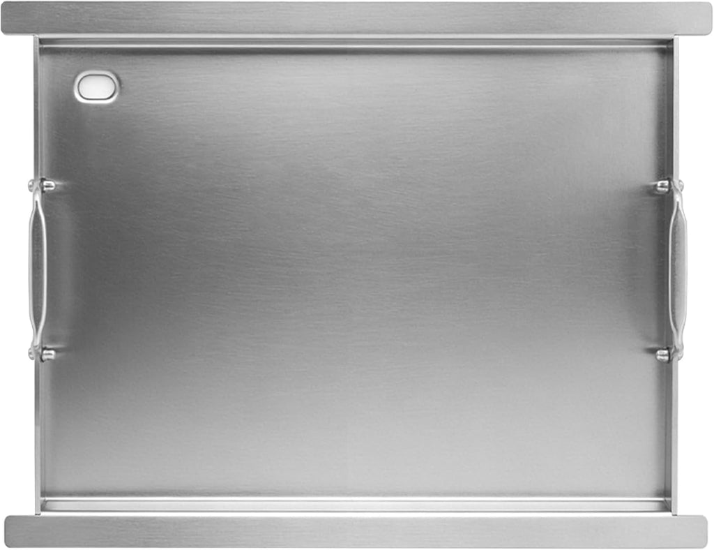 Full-Size Griddle Insert for Napoleon 425 Gas Grills, 23' x 17.7' Flat Top Griddle for Napoleon Rogue and Freestyle 425 Models, Heavy-Duty Stainless Steel Grill Accessory for Weber Spirit I/II 300