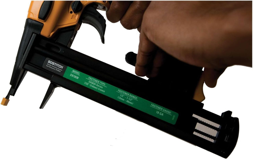 BOSTITCH 18 Gauge Narrow Crown Stapler Kit (SX1838K)