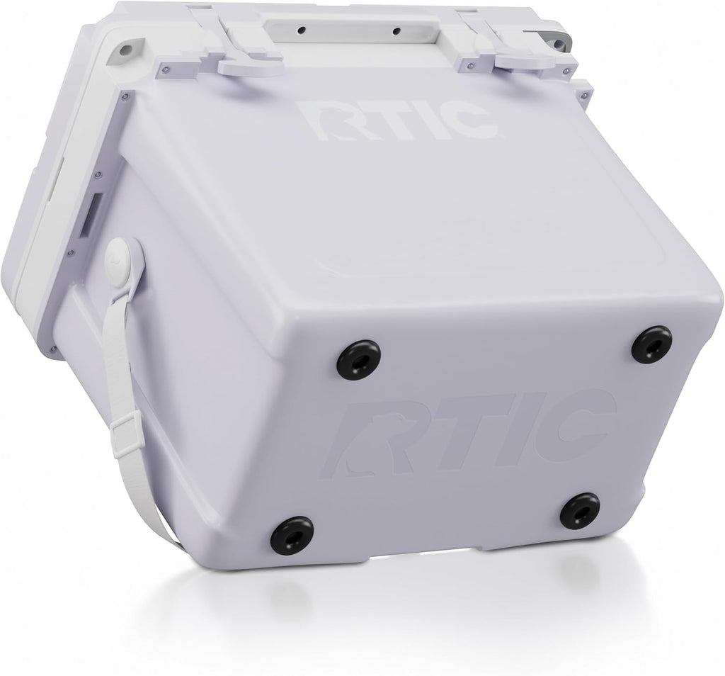 RTIC Ultra-Light Hard Cooler Insulated Portable Ice Chest Box for Drink, Beverage, Beach, Camping, Picnic, Fishing, Boat, Barbecue, 30% Lighter Than Rotomolded Coolers