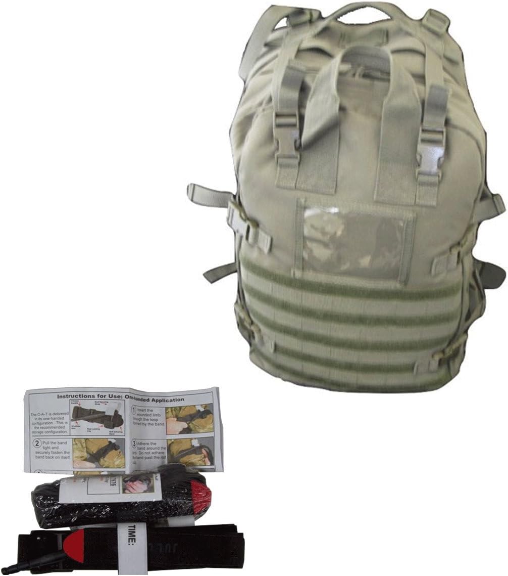 Medical Bags Fully Stocked - Stomp Medical Kit Bag With CAT Tourniquet Bundle (OD)