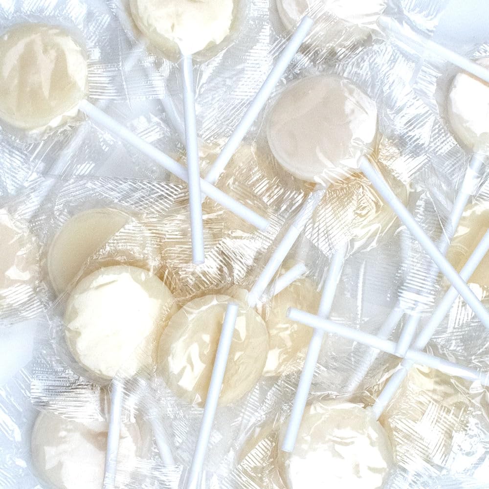 White Deluxe Bulk Candy Buffet Mix Including Chocolates, Jelly Beans, Gummies, Lollipops & More Assorted Treats - Ideal For Dessert Tables And Party Displays (11.8lbs)