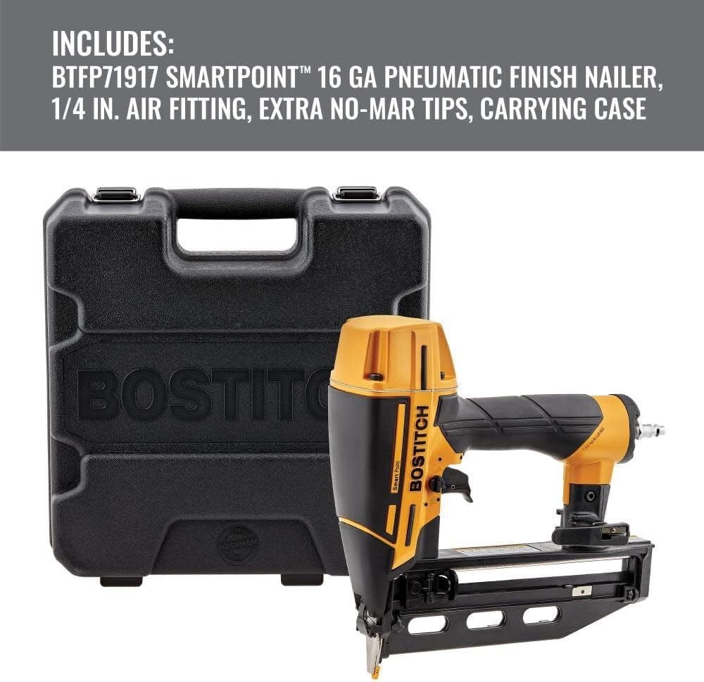 Bostitch 2.5-in X 16-Gauge Clip Head Finishing Pneumatic Nail Gun