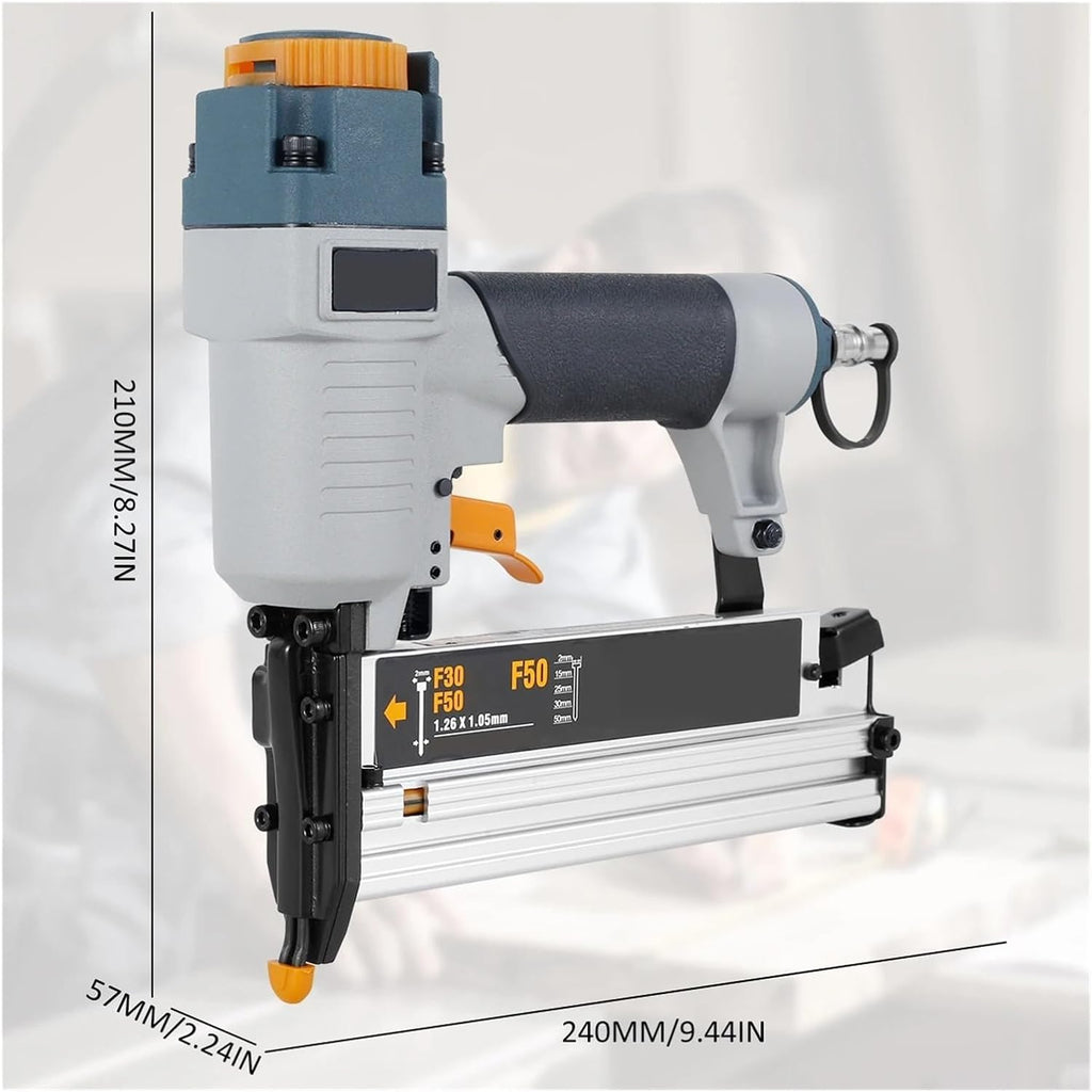 finish nailer, Air Nailer Carpenter Pneumatic Nail Tool T50 F50 440K Air Brads Nailer Nail Depth Adjustment Ergonomic And Lightweight,nail gun for trim