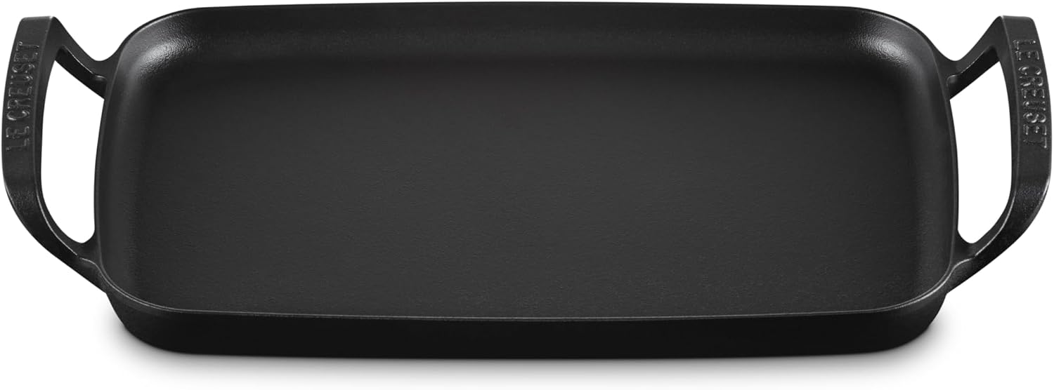 Le Creuset Alpine Outdoor Collection Enameled Cast Iron Rectangular Griddle, 15.75'