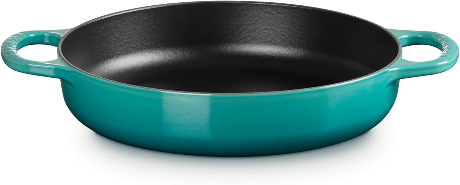 Le Creuset Enameled Cast Iron Signature Everyday Pan, 11', Riviera