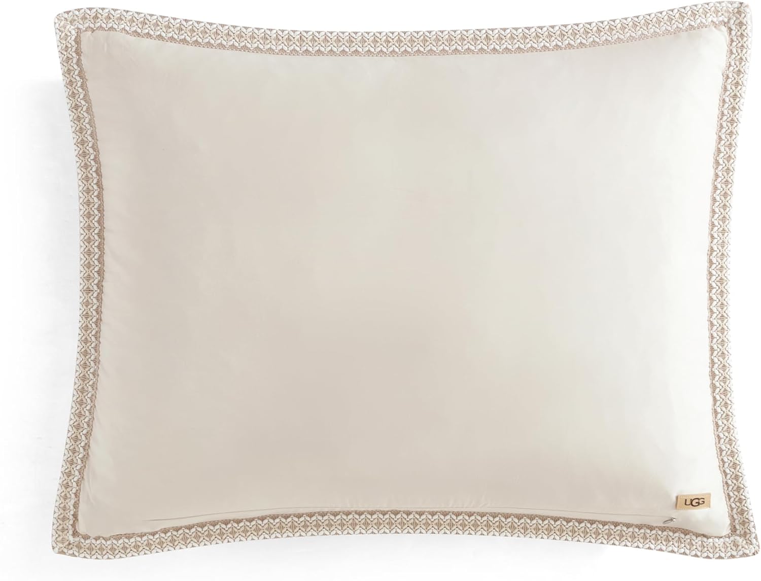 UGG Braid Twin/Twin XL Quilt Set, 2 Piece Breathable Plush Soft Comfortable Luxury Home Deco Quilt Set, Cream Birch