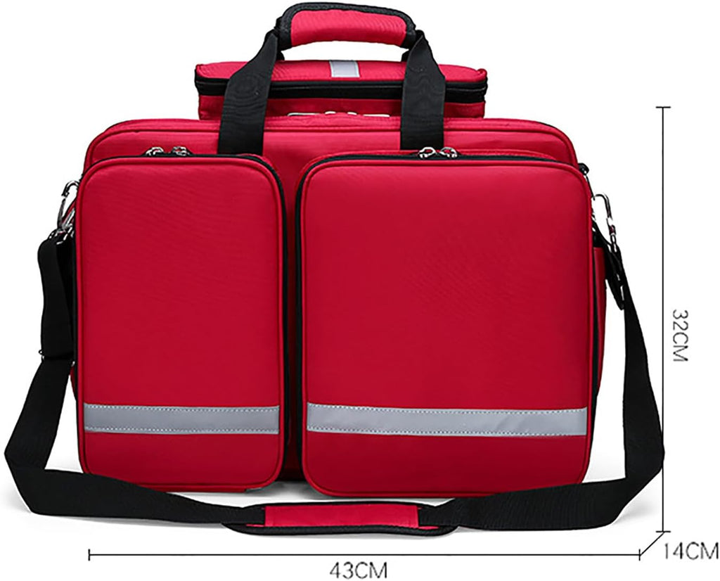 COYEUX Family Emergency Medical Kits Bag, Paramedics Medical Trolley Bag, for Emergency First Responders - Waterproof and Durable Trauma Bag