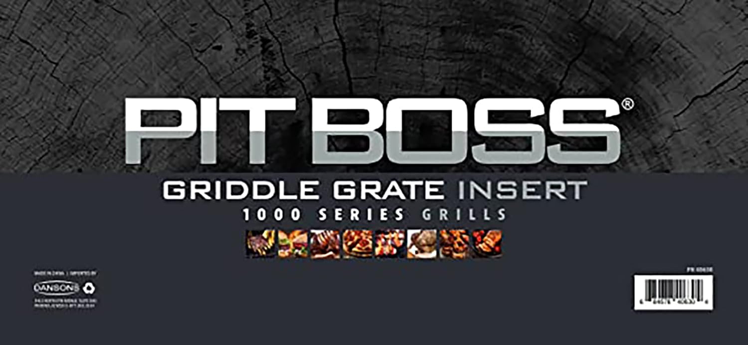 Pit Boss Ceramic Coated Cooking Grates Set-1000 Series Griddle Insert - 40630