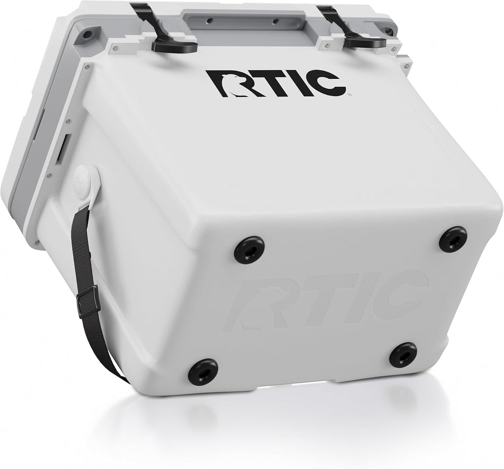RTIC Ultra-Light Hard Cooler Insulated Portable Ice Chest Box for Drink, Beverage, Beach, Camping, Picnic, Fishing, Boat, Barbecue, 30% Lighter Than Rotomolded Coolers