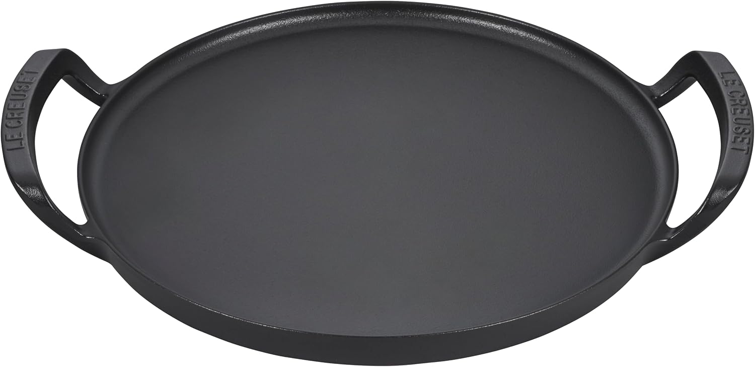Le Creuset Alpine Outdoor Collection Enameled Cast Iron Pizza Pan, 15'