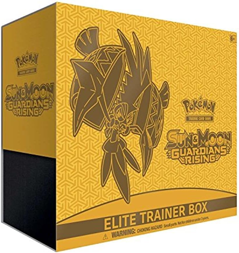 Pokemon TCG Sun & Moon-Guardians Rising Elite Trainer Box Card Game